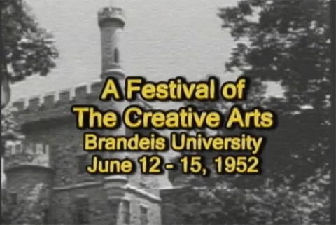 A Festival of the Creative Arts 1952