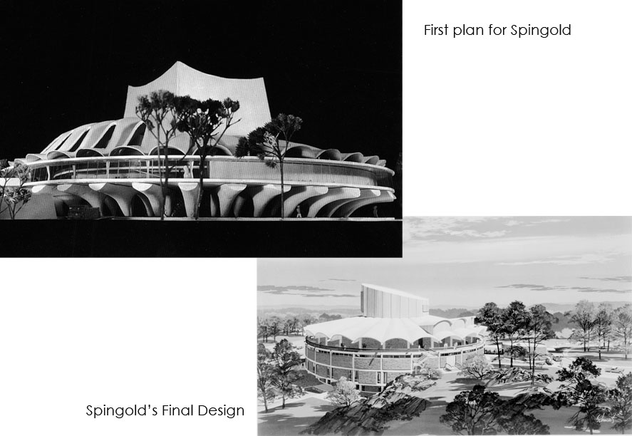 Spingold Theater drawings