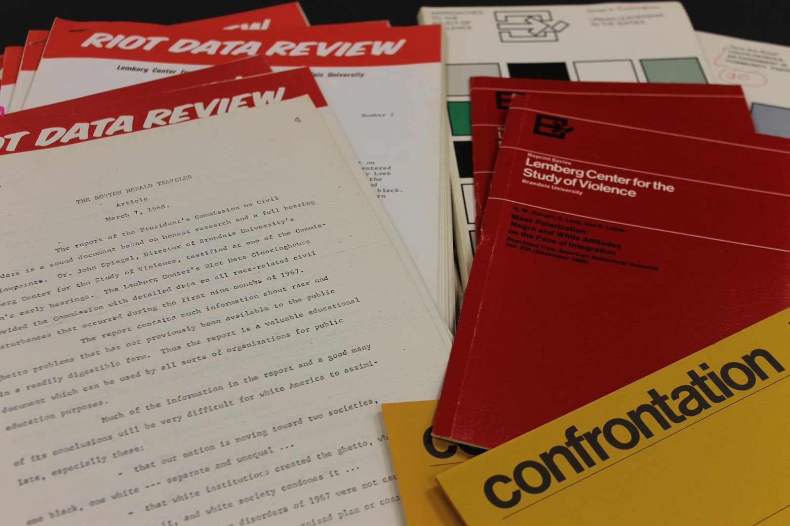  The Lemberg Center for the Study of Violence Collection