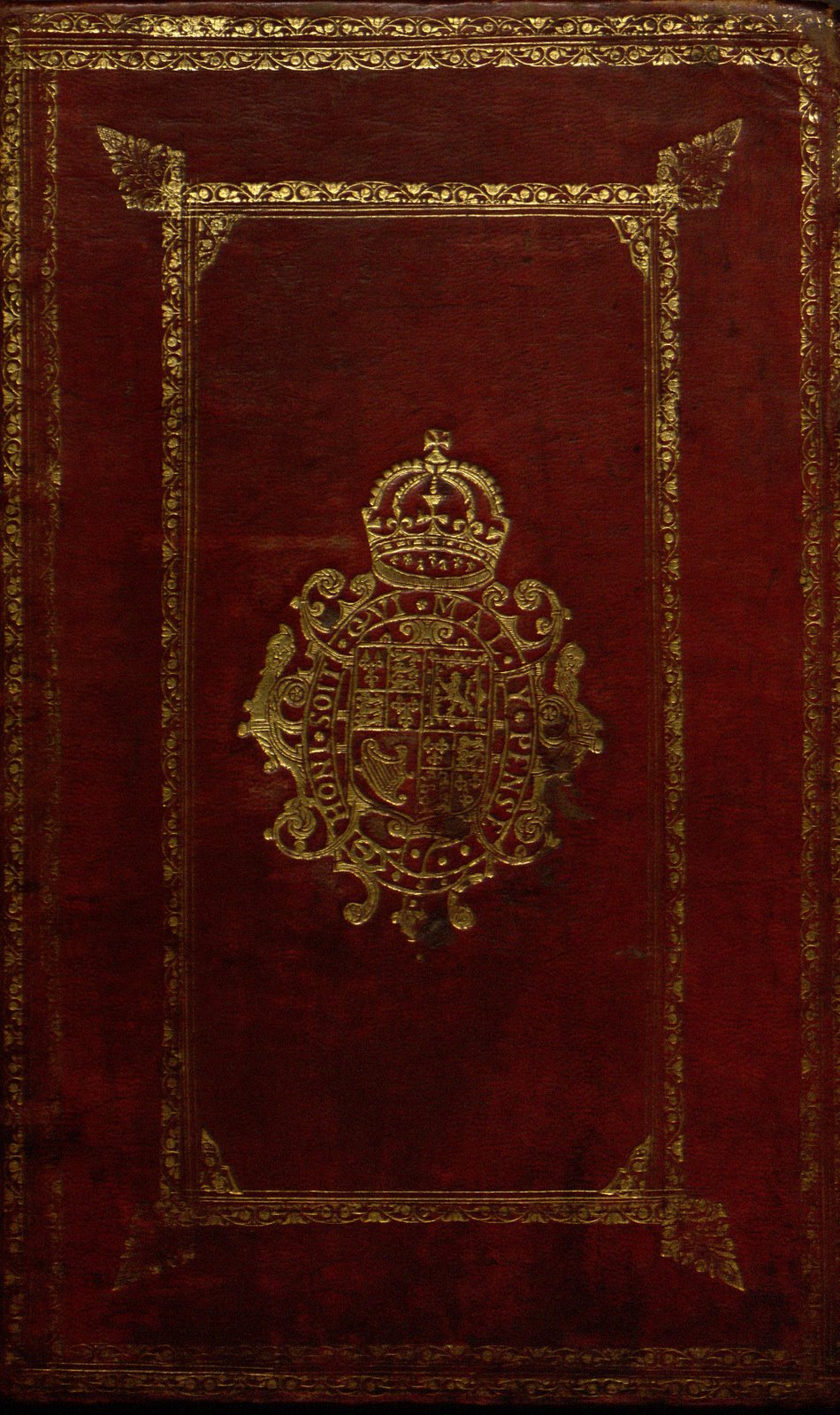 King Charles II armorial binding for Brief animadversions on amendments of…the institvtes of the lawes of England
