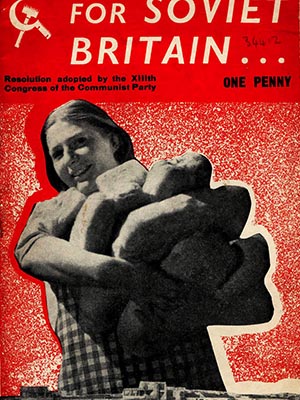 Cover of "For Soviet Britain... A resolution adopted by the XIIIth Congress of the Communist Party"