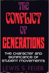 Book cover, text: The Conflict of Generations The Character and Significance of Student Movements