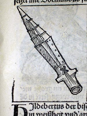Illustration of the Spear of Destiny