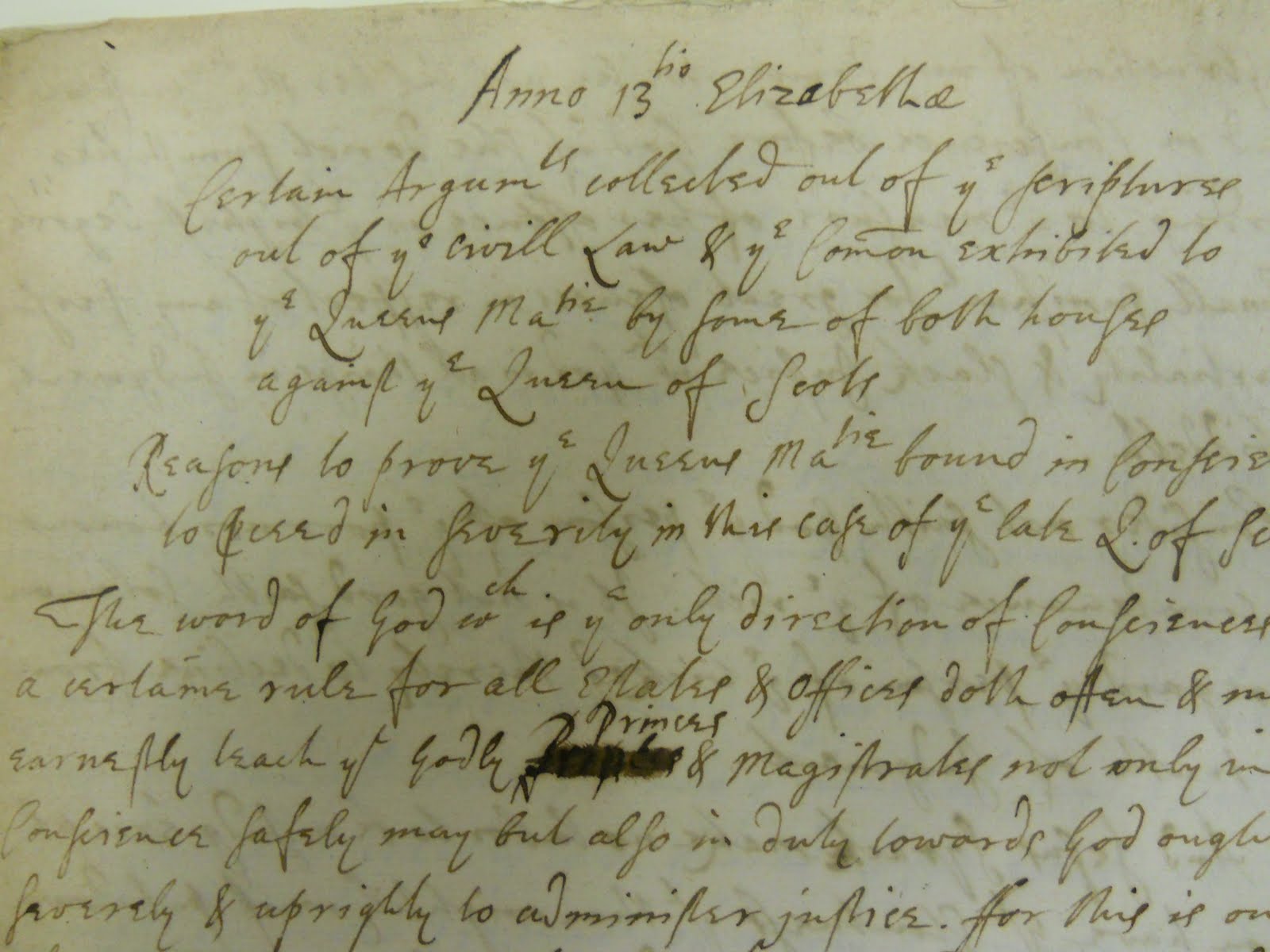 Handwritten manuscript excerpt