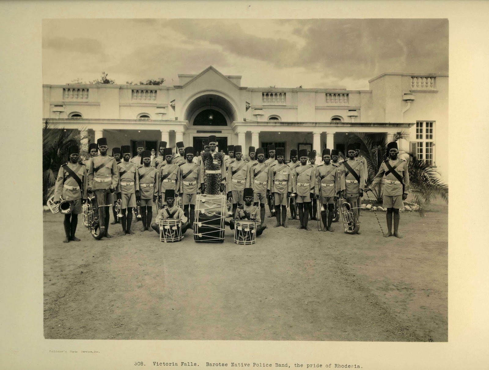 Barotse Native Police Band, Victoria Falls, South Africa