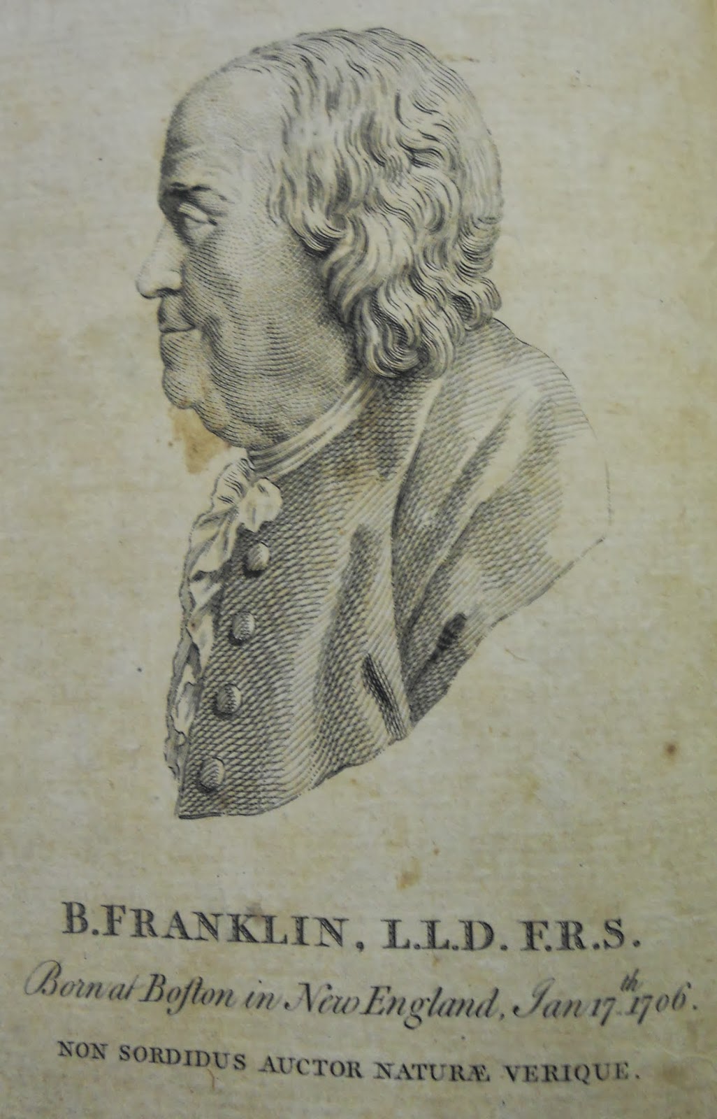 Portrait of Benjamin Franklin