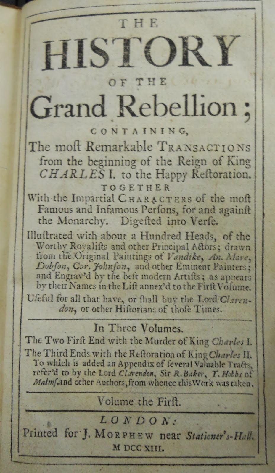 "The History of the Grand Rebellion"