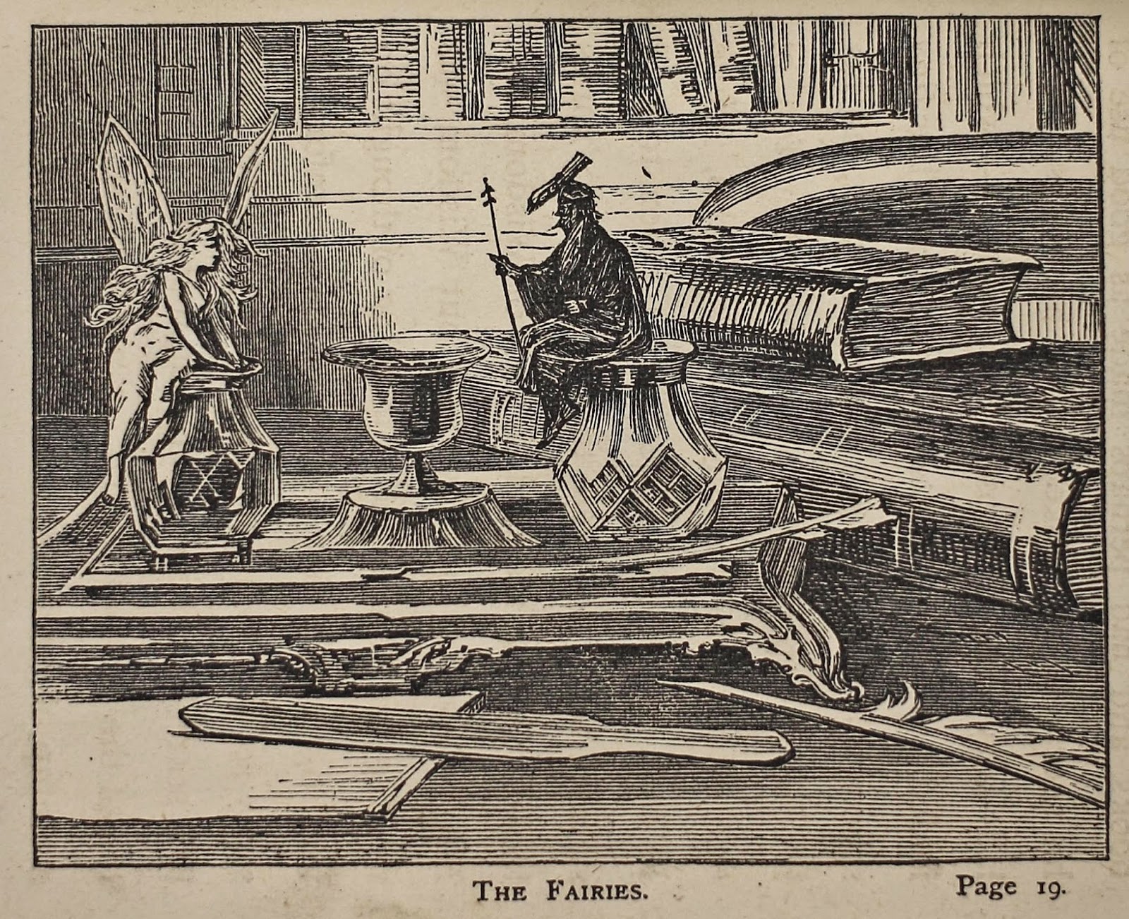Illustration entitled "The Fairies"