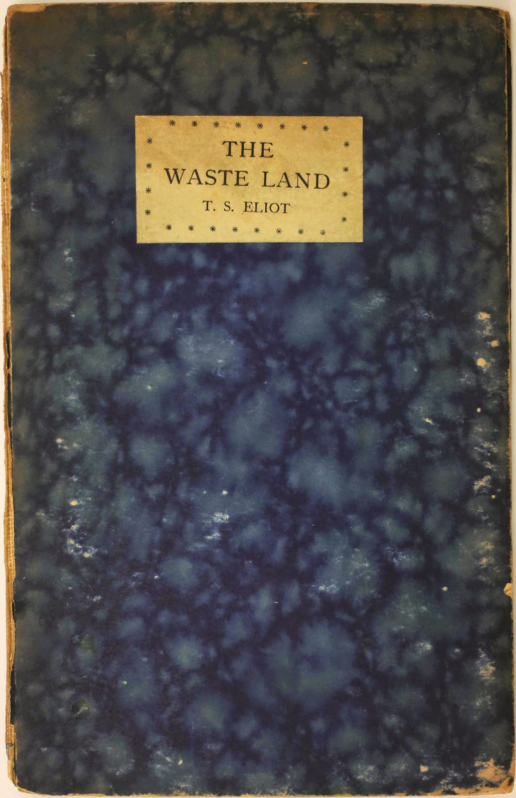 T.S. Eliot's "The Waste Land" cover
