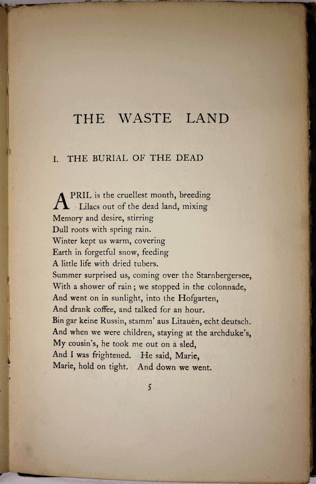 Analysis of the Poem 'The Waste Land' by T.S. Eliot - Owlcation