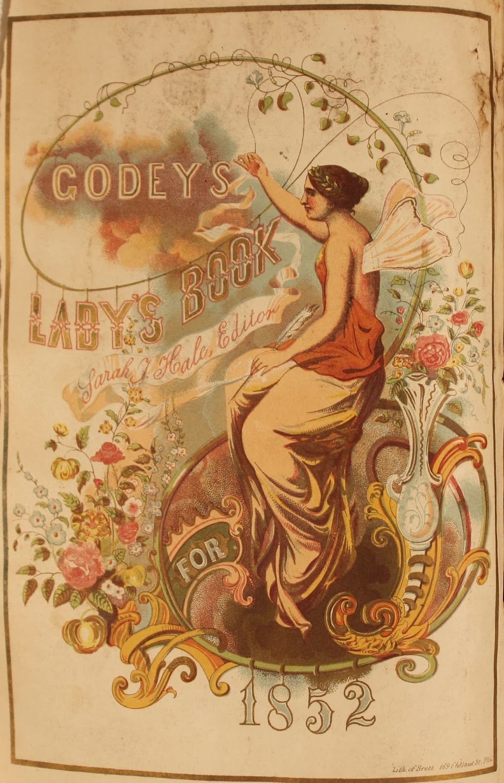 Godey's Lady’s Book, a women's journal edited by women.