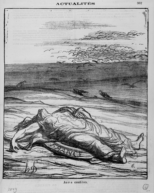 "Other Candidates" by Honore Daumier