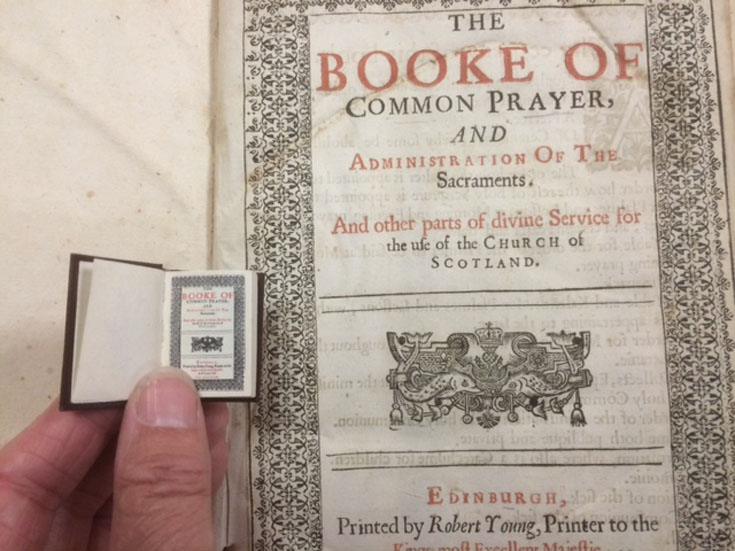 miniature Book of Common Prayer