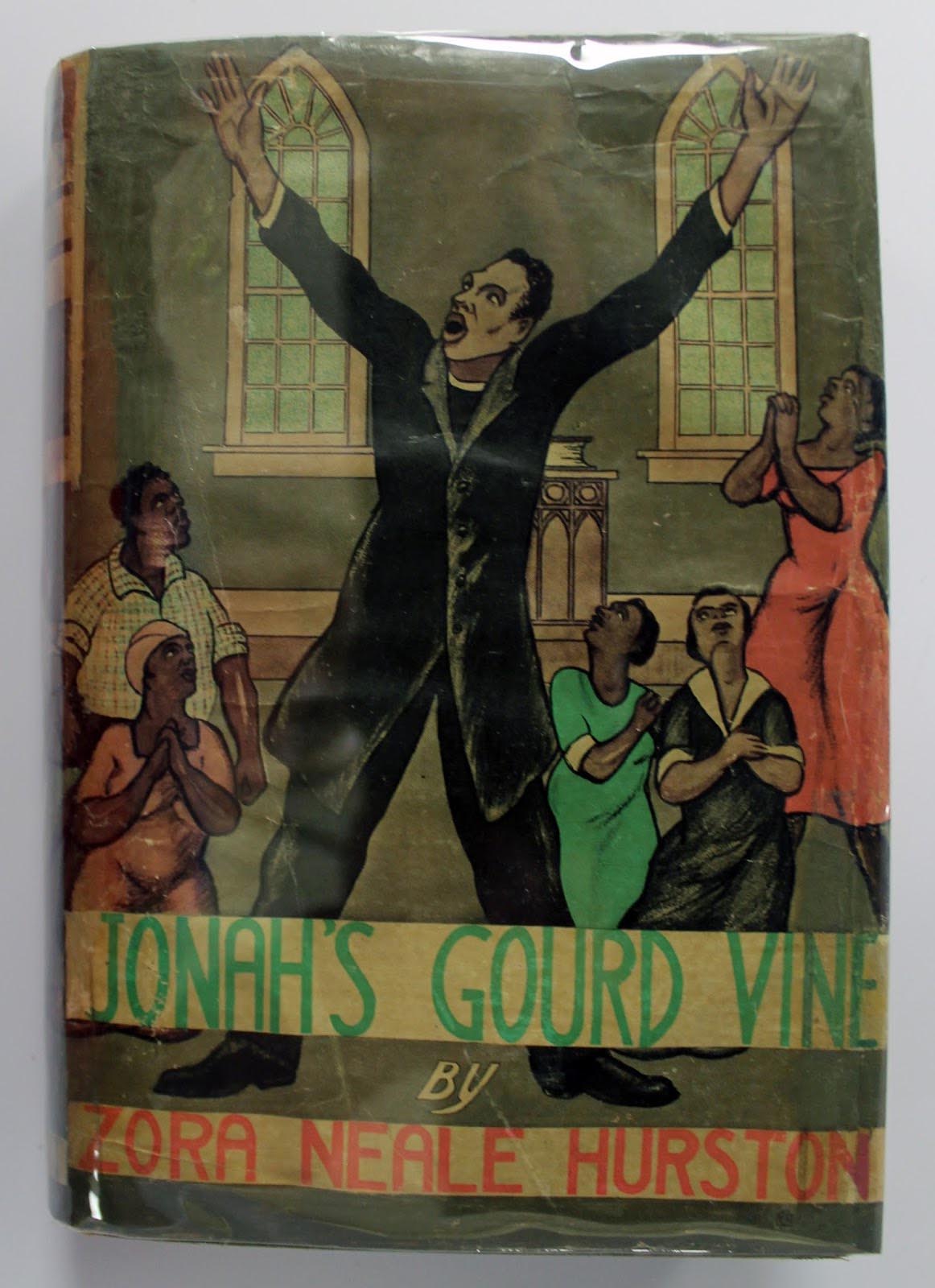 Jonah's Gourd Vine book dust cover.