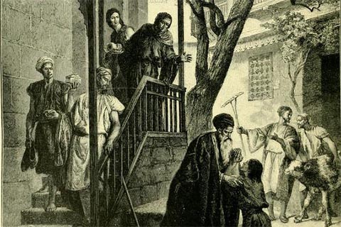 Engraving of "The Prodigal Son"