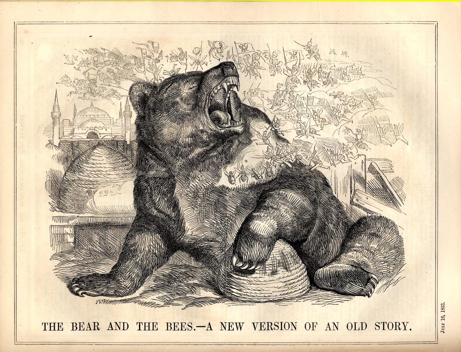 John Tenniel. Cartoon. Punch. July 16, 1853