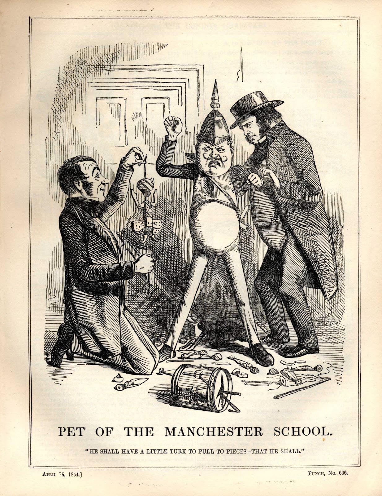 John Tenniel. Cartoon. Punch. April 15, 1854