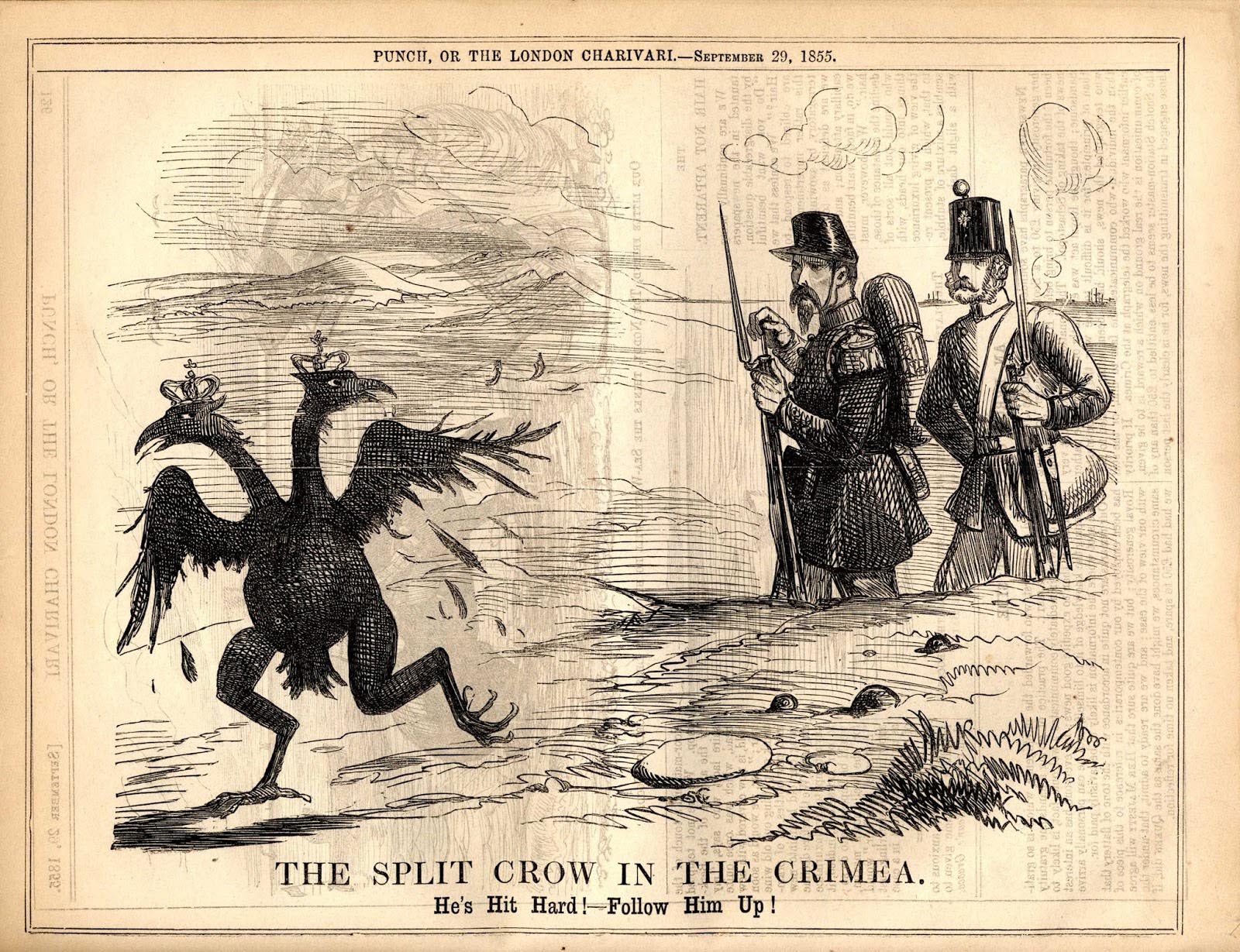 The Crimean War in the French and British Satirical Press | Special  Collections Spotlight | Collection Essays | Robert D. Farber University  Archives and Special Collections | Brandeis University