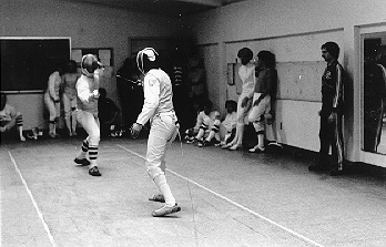 Fencing Match -- Southeastern Massachusetts University February 10, 1981