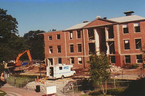 Front of Ford Coming Down