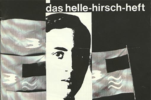 Cover of "puls15," a book published on the 50th anniversary of Hirsch's death, containing many of his poems, letters and drawings.