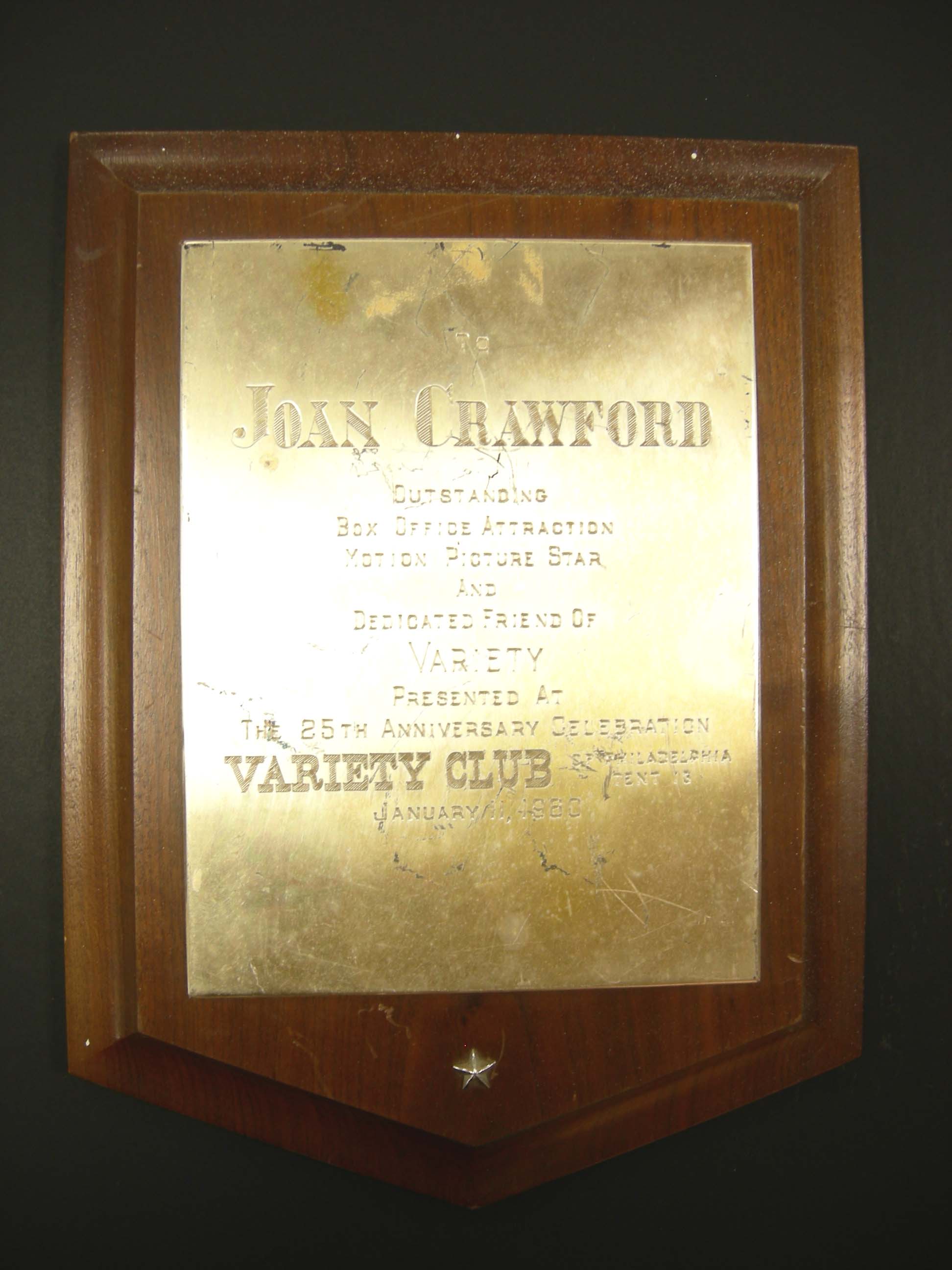 Award Plaque