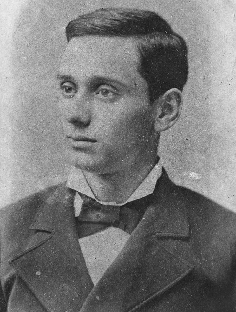 Photograph of Louis D. Brandeis at age 20. Early Life. Louis D. Brandeis.
