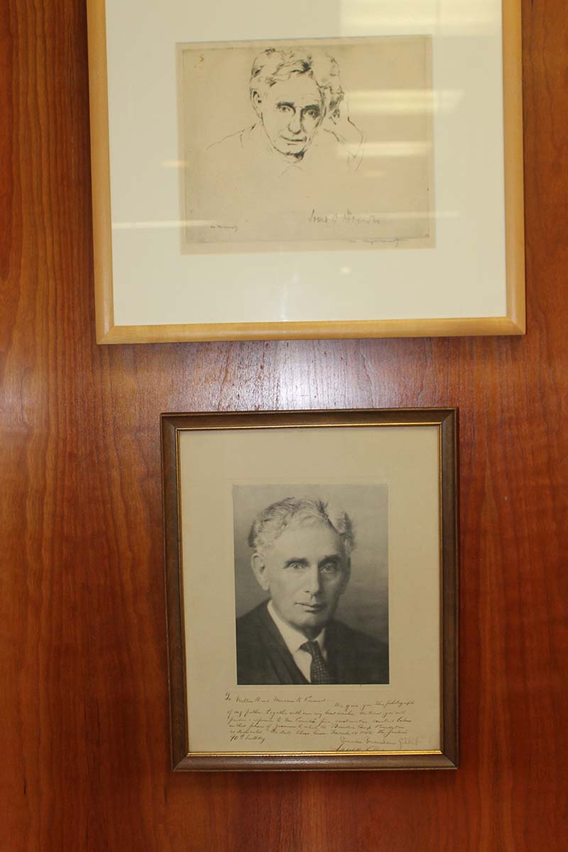 Louis Brandeis Autograph - Magnificent signed portrait photograph