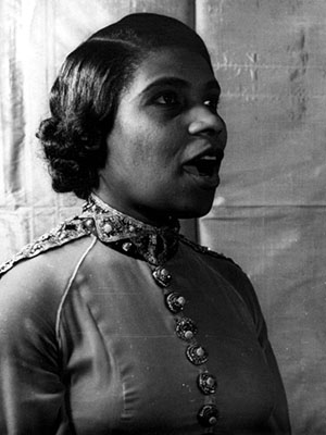 Marian Anderson, Jan. 14, 1940