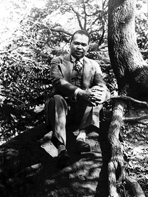 Countee Cullen, (in Central Park) June 20, 1941