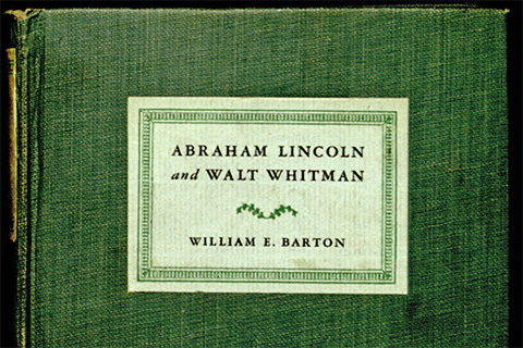 Cover of "Abraham Lincoln and Walt Whitman"