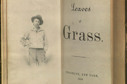Featurebox image of "Leaves of Grass" title page