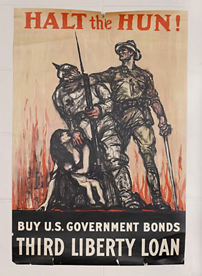 "Halt the Hun: Buy U.S. Government Bonds/Third Liberty Loan"