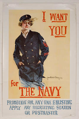 "I Want You for the Navy: Promotion for Anyone Enlisting"