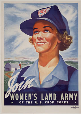 "Join Women's Land Army of the U.S. Crop Corps"