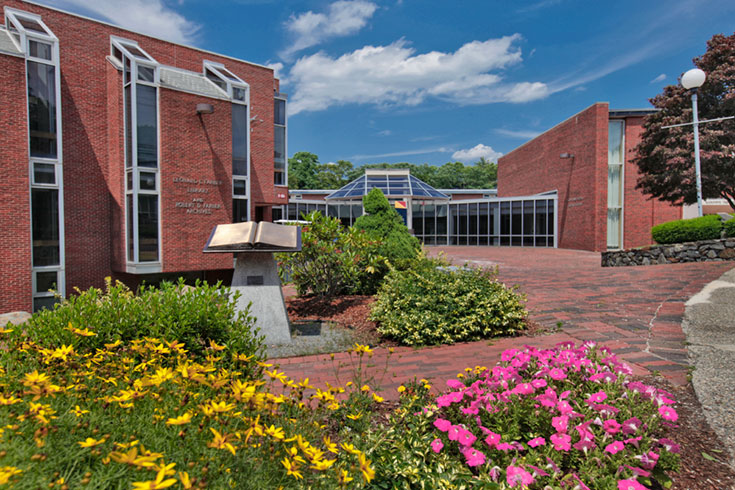 Goldfarb Library entrance