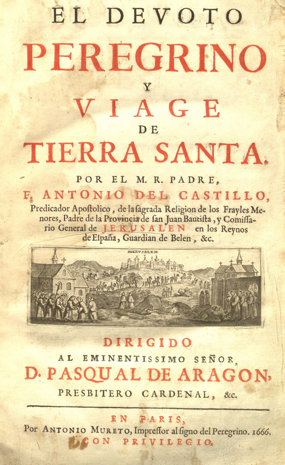 El Devoto Peregrino title page