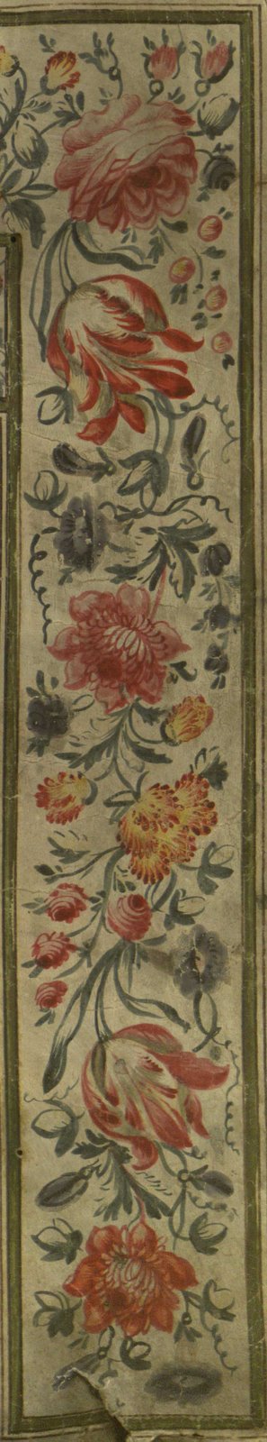 Dominican rose border from Charter of the Confraternity of the Holy Rosary