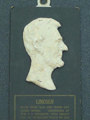 A profile of Lincoln with a description of the profile's creation