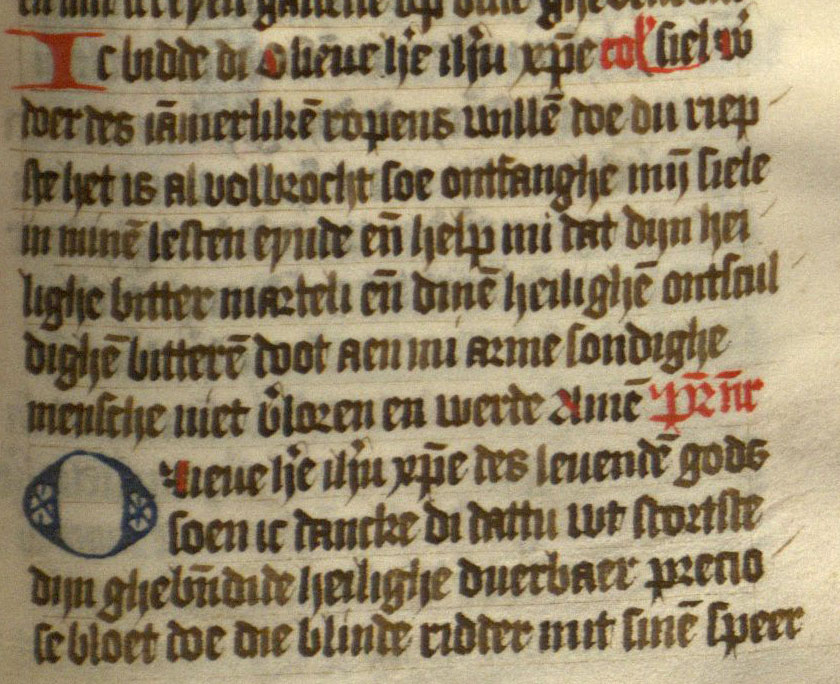 An O and I page from Alberti's "De Pictura"