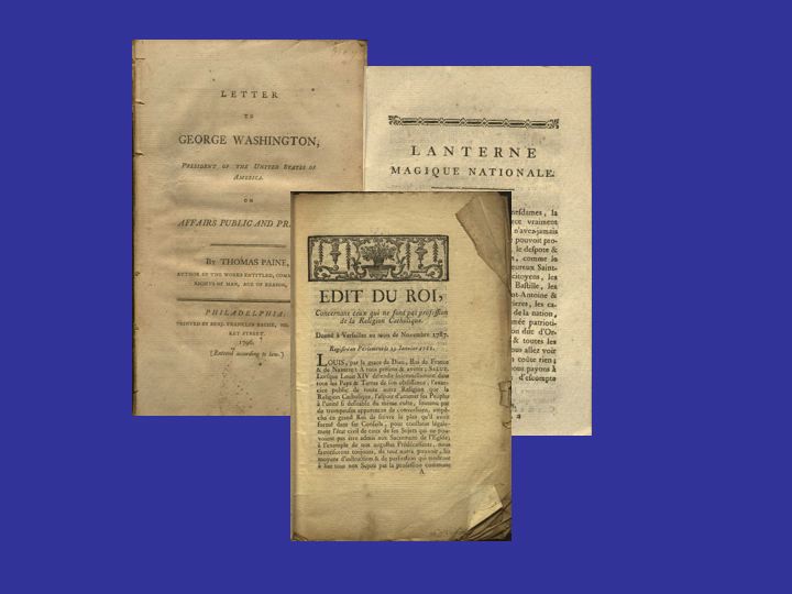 Three French Revolution pamphlets