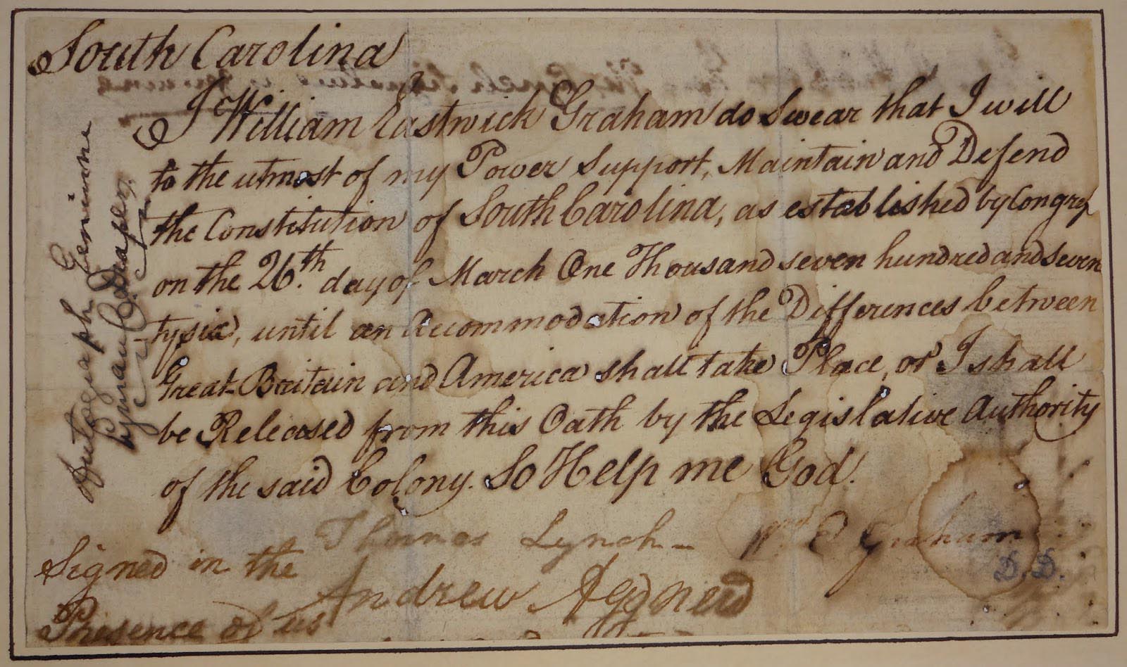 did robert yates signed the declaration of independence