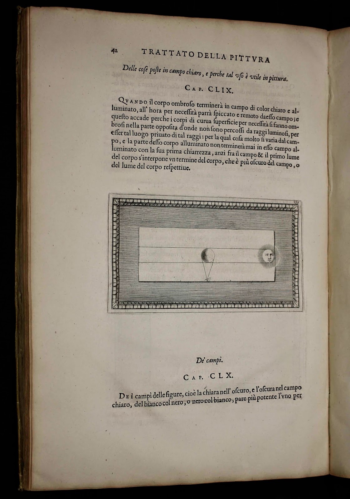 Page from Da Vinci's "Treatise on Painting."