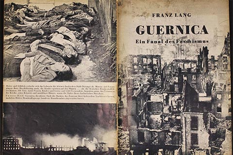Guernica, Ein Fanal des Fascismus. Franz Lang