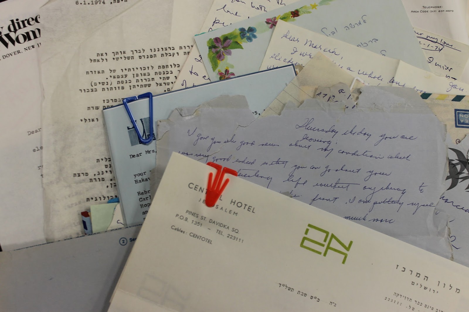 collection of letters, correspondence