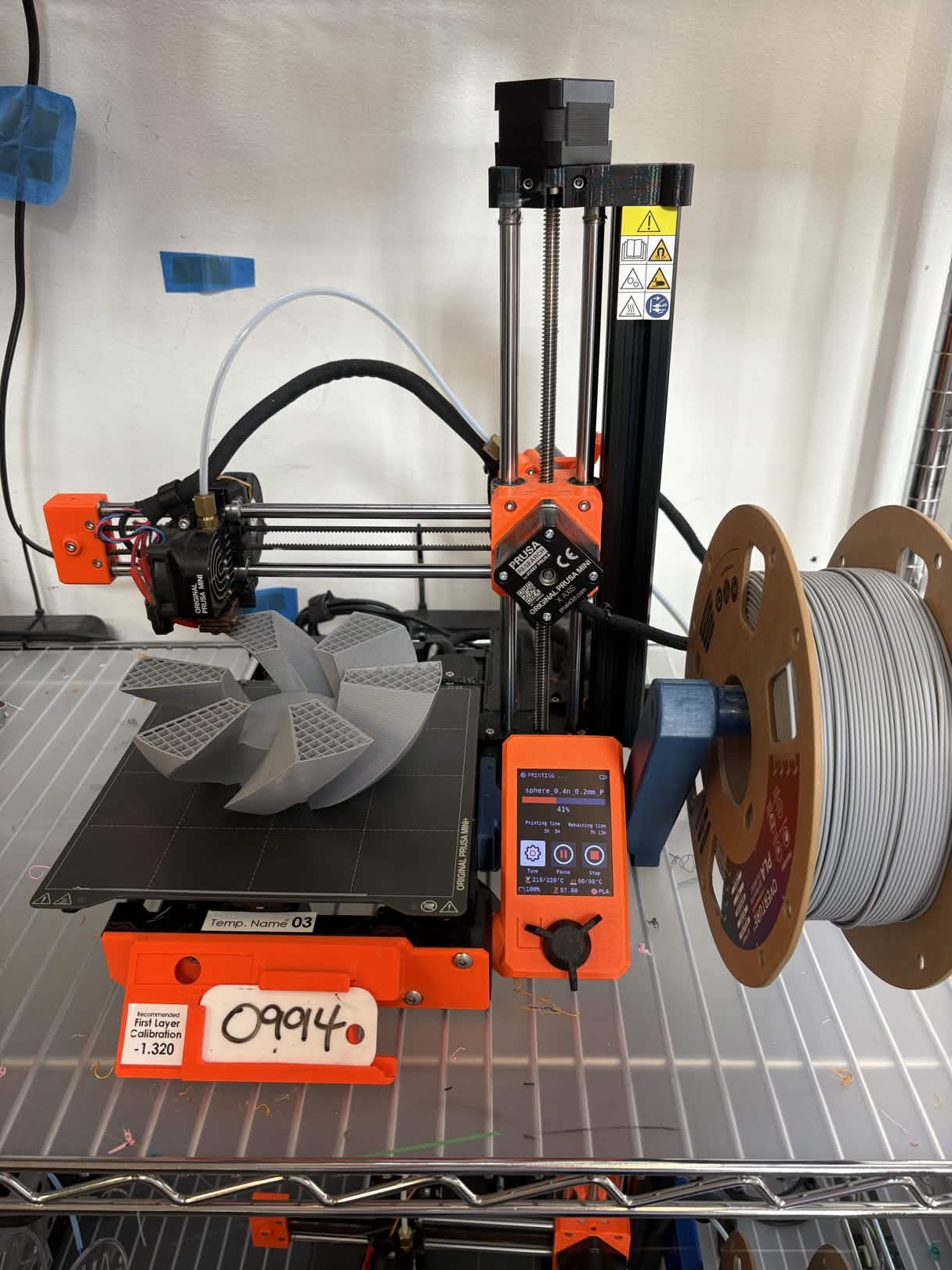 3D printer with tracker