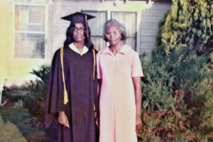 Anita Hill graduation picture