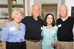 Mary Ann Snider; Jules Bernstein; Nancy Winship and Stanley Snider