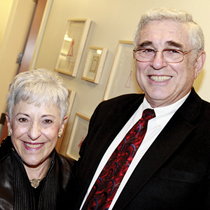 Lynn Schusterman and Ilan Troen '63