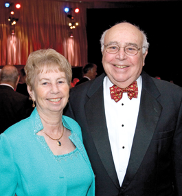 Sherwood Gorbach ’55 with his wife, Judith Gorbach ’58